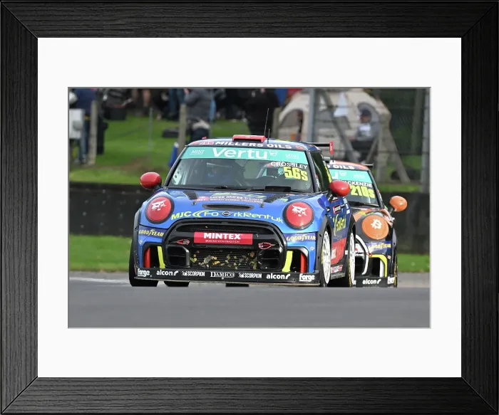 Framed Print : CZ5_2264 Ben Crossley, JRW Motorsport, MINI F56 JCW Sport.jpg Framed Print : CZ5_2264 Ben Crossley, JRW Motorsport, MINI F56 JCW Sport.jpg