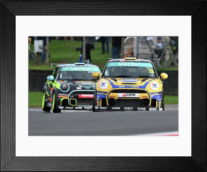 Framed Print : CZ5_2268 Nick Tandy, NAPA Racing UK, MINI F56 JCW.jpg Framed Print : CZ5_2268 Nick Tandy, NAPA Racing UK, MINI F56 JCW.jpg