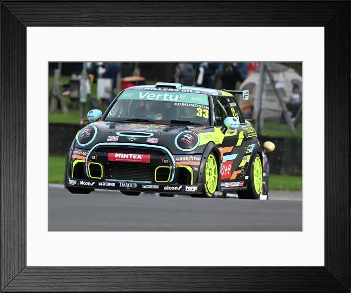 Framed Print : CZ5_2269 Max Edmundson, Pro Alloys Racing, MINI F56 JCW.jpg Framed Print : CZ5_2269 Max Edmundson, Pro Alloys Racing, MINI F56 JCW.jpg