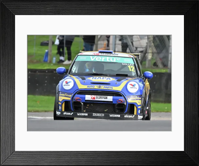 Framed Print : CZ5_2290 Alex Solley, EXCELR8 Motorsport, MINI F56 JCW.jpg