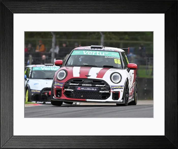 Framed Print : CZ5_2317 Alex Brandham, OX4 Racing, MINI F56 JCW.jpg Framed Print : CZ5_2317 Alex Brandham, OX4 Racing, MINI F56 JCW.jpg