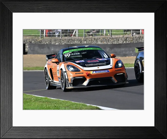 Framed Print : CZ5_0991 Daniel Lewis, Race Car Consultants, Porsche 718 Cayman GT4 RS Clubsport.jpg Framed Print : CZ5_0991 Daniel Lewis, Race Car Consultants, Porsche 718 Cayman GT4 RS Clubsport.jpg