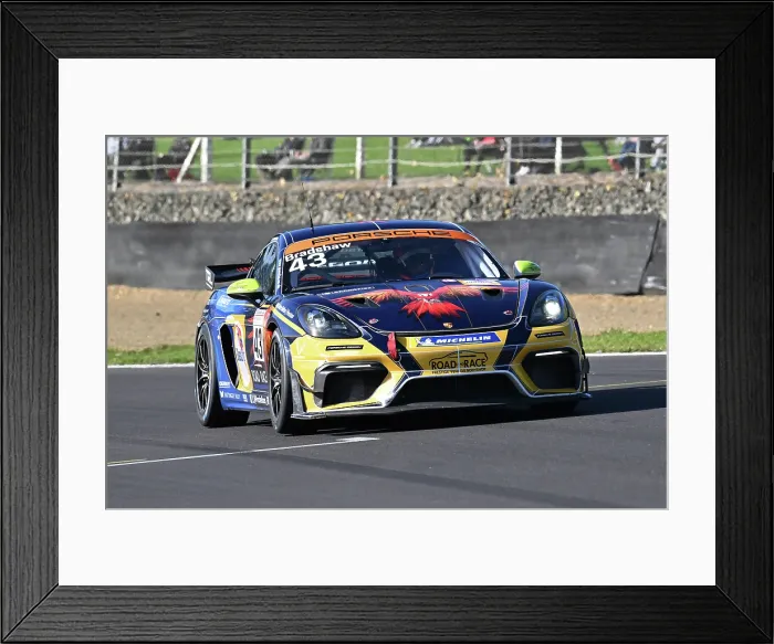 Framed Print : CZ5_1002 Tom Bradshaw, Toro Verde GT, Porsche 718 Cayman GT4 RS Clubsport.jpg Framed Print : CZ5_1002 Tom Bradshaw, Toro Verde GT, Porsche 718 Cayman GT4 RS Clubsport.jpg