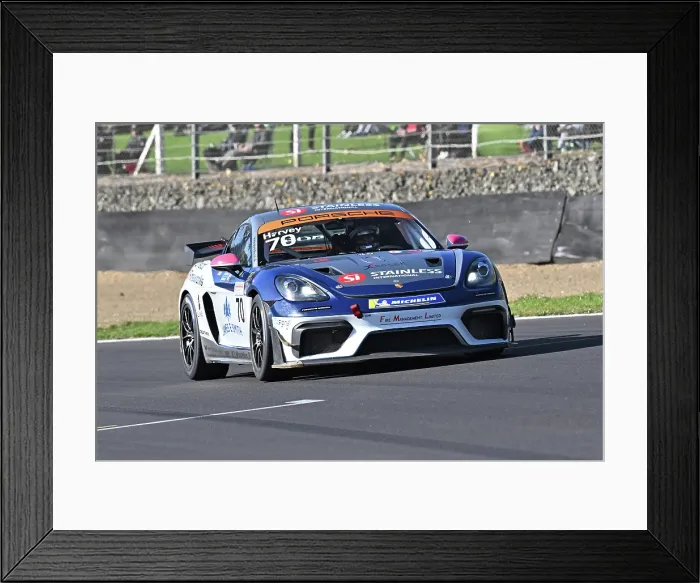 Framed Print : CZ5_1005 Samuel Harvey, Xentek Motorsport, Porsche 718 Cayman GT4 RS Clubsport.jpg Framed Print : CZ5_1005 Samuel Harvey, Xentek Motorsport, Porsche 718 Cayman GT4 RS Clubsport.jpg