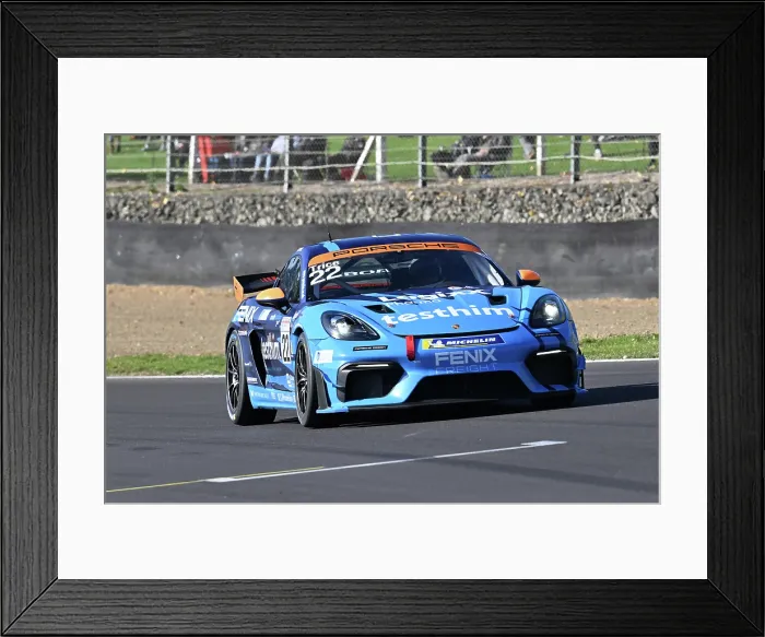 Framed Print : CZ5_1028 Toby Trice, Clean Racing, Porsche 718 Cayman GT4 RS Clubsport.jpg Framed Print : CZ5_1028 Toby Trice, Clean Racing, Porsche 718 Cayman GT4 RS Clubsport.jpg