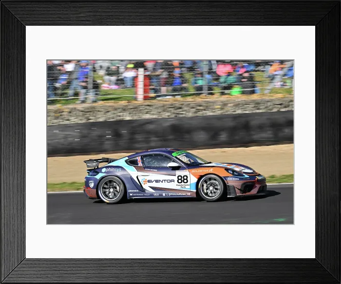 Framed Print : CZ5_1284 Oliver Meadows, Team Parker Racing, Porsche 718 Cayman GT4 RS Clubsport.jpg Framed Print : CZ5_1284 Oliver Meadows, Team Parker Racing, Porsche 718 Cayman GT4 RS Clubsport.jpg