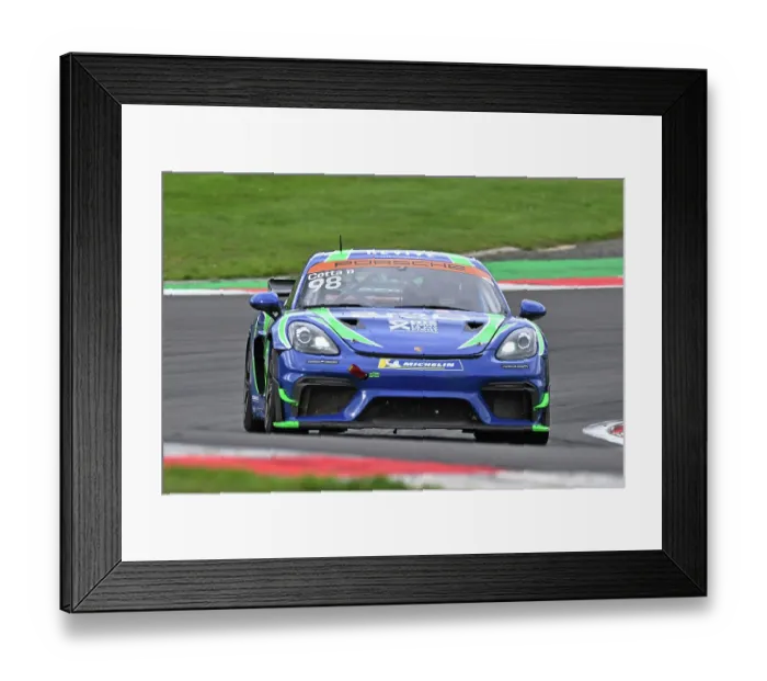 Framed Print : CZ5_1984 Oliver Cottam, Duckhams Yuasa Racing by Graves Motorsport, Porsche 718 Cayman GT4 RS Clubsport.jpg Framed Print : CZ5_1984 Oliver Cottam, Duckhams Yuasa Racing by Graves Motorsport, Porsche 718 Cayman GT4 RS Clubsport.jpg