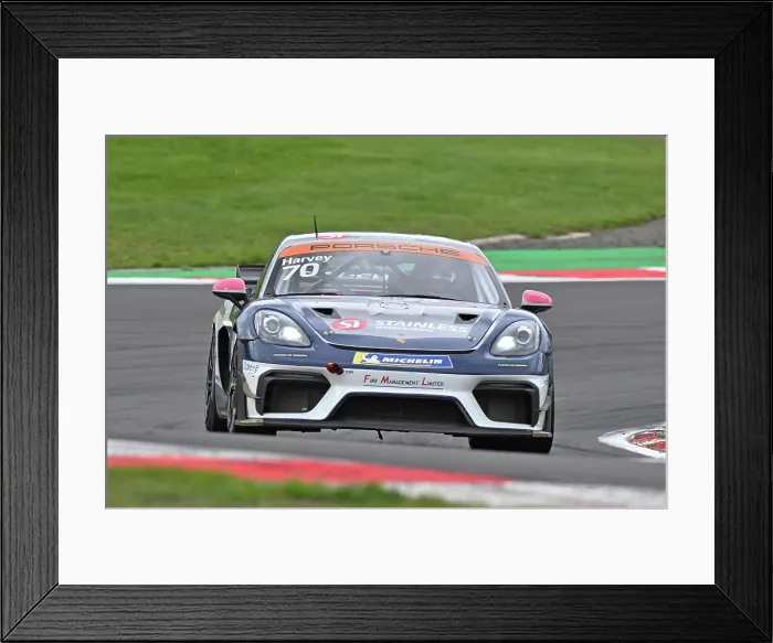 Framed Print : CZ5_1989 Samuel Harvey, Xentek Motorsport, Porsche 718 Cayman GT4 RS Clubsport.jpg Framed Print : CZ5_1989 Samuel Harvey, Xentek Motorsport, Porsche 718 Cayman GT4 RS Clubsport.jpg