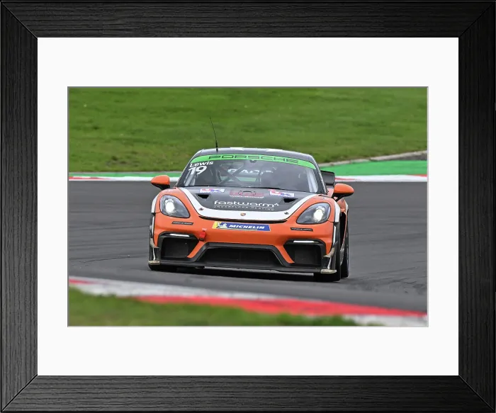 Framed Print : CZ5_1993 Daniel Lewis, Race Car Consultants, Porsche 718 Cayman GT4 RS Clubsport.jpg Framed Print : CZ5_1993 Daniel Lewis, Race Car Consultants, Porsche 718 Cayman GT4 RS Clubsport.jpg