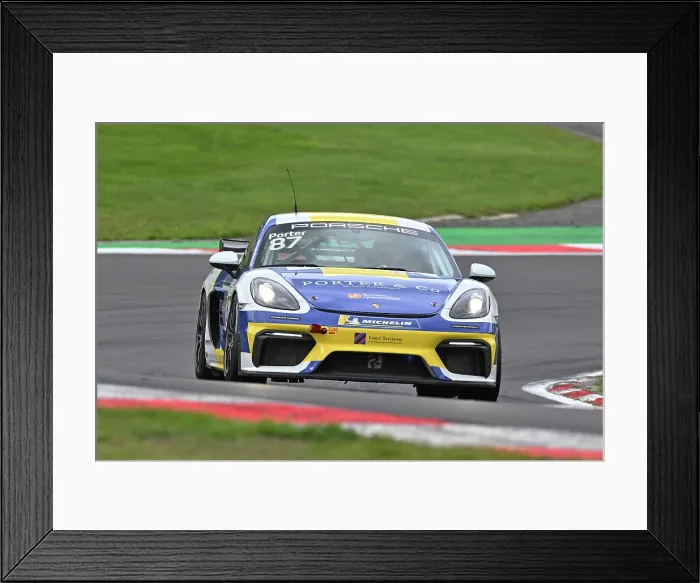 Framed Print : CZ5_2001 Paul Porter, Team Parker Racing, Porsche 718 Cayman GT4 Clubsport.jpg Framed Print : CZ5_2001 Paul Porter, Team Parker Racing, Porsche 718 Cayman GT4 Clubsport.jpg