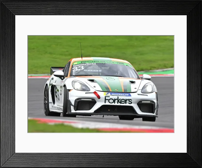 Framed Print : CZ5_2005 Reece Somerfield, Breakell Racing, Porsche 718 Cayman GT4 RS Clubsport.jpg Framed Print : CZ5_2005 Reece Somerfield, Breakell Racing, Porsche 718 Cayman GT4 RS Clubsport.jpg
