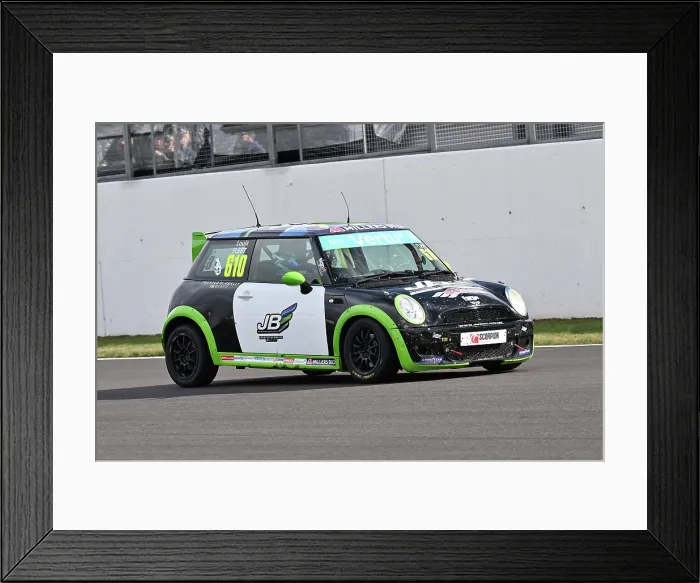 Framed Print : CZ4_1474 Louis Fleet, Team Avago, R50 MINI Cooper.jpg