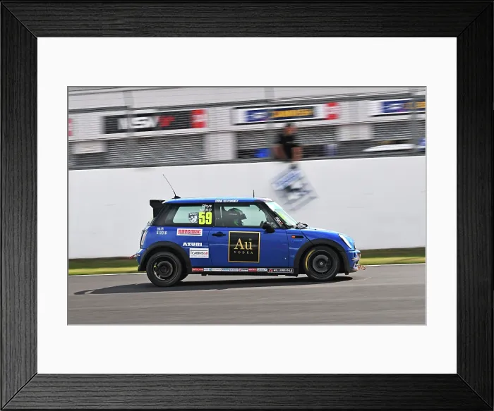 Framed Print : CZ4_1498 Rhys Hurd, Westbourne Motorsport, R50 MINI Cooper.jpg Framed Print : CZ4_1498 Rhys Hurd, Westbourne Motorsport, R50 MINI Cooper.jpg