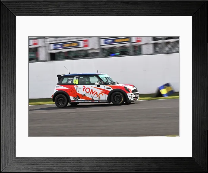 Framed Print : CZ4_1516 James Sherrington, Westbourne Motorsport, R50 MINI Cooper.jpg Framed Print : CZ4_1516 James Sherrington, Westbourne Motorsport, R50 MINI Cooper.jpg