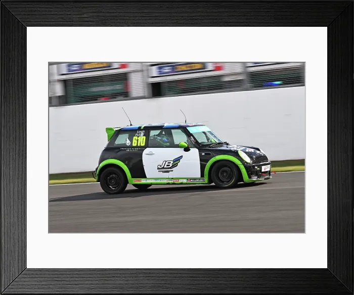 Framed Print : CZ4_1578 Louis Fleet, Team Avago, R50 MINI Cooper.jpg