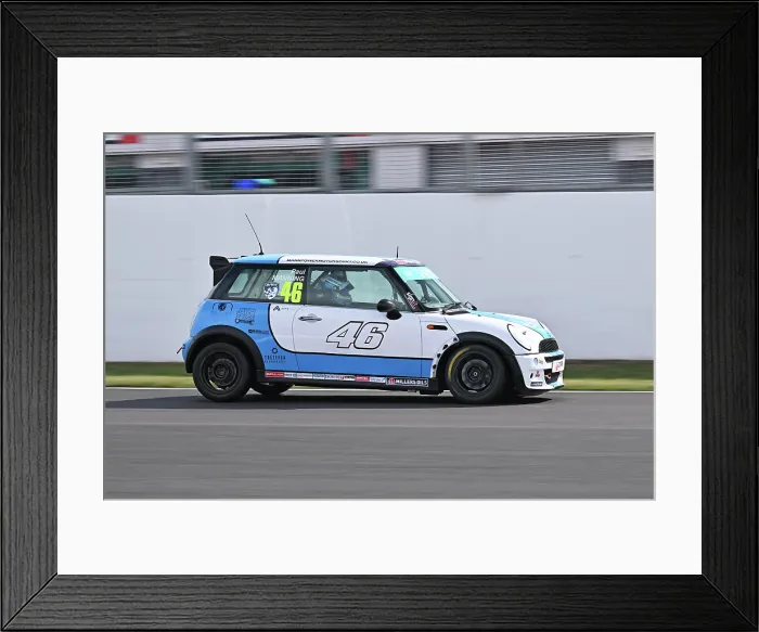 Framed Print : CZ4_1645 Paul Manning, Mannpower Motorsport, R50 MINI Cooper.jpg Framed Print : CZ4_1645 Paul Manning, Mannpower Motorsport, R50 MINI Cooper.jpg