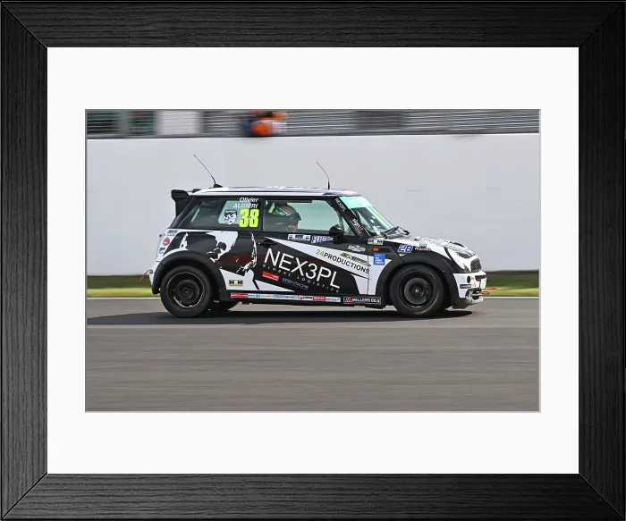 Framed Print : CZ4_1709 Olivier Algieri, Westbourne Motorsport, R50 MINI Cooper.jpg Framed Print : CZ4_1709 Olivier Algieri, Westbourne Motorsport, R50 MINI Cooper.jpg