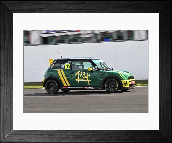 Framed Print : CZ4_1742 Alex Keens, Graves Motorsport, R50 MINI Cooper.jpg Framed Print : CZ4_1742 Alex Keens, Graves Motorsport, R50 MINI Cooper.jpg
