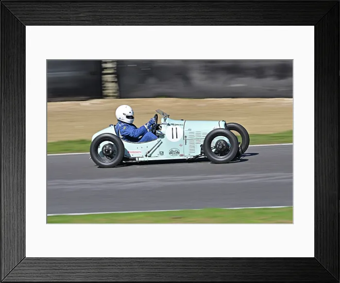 Framed Print : CZ1_2464 James Miles, Austin Monoposto, Austin 7.jpg