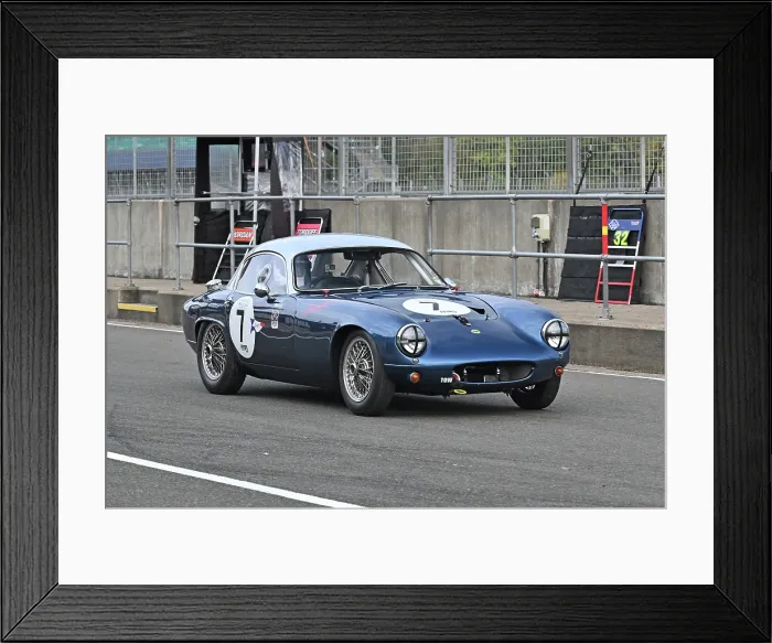 Framed Print : CZ5_2615 Tony Bianchi, Pia Bianchi, Lotus Elite.jpg