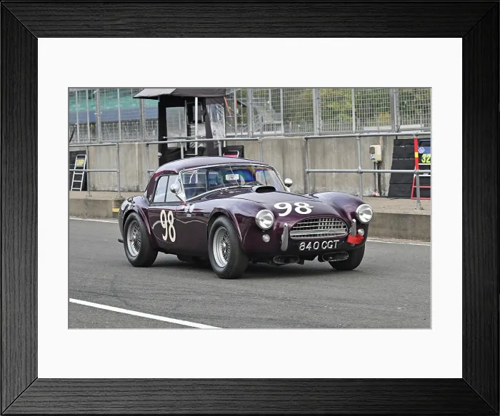 Framed Print : CZ5_2621 Nigel Winchester, Chas Mallard, Shelby AC Cobra.jpg Framed Print : CZ5_2621 Nigel Winchester, Chas Mallard, Shelby AC Cobra.jpg