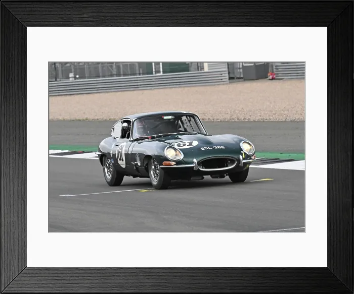 Framed Print : CZ5_2626 Ciprian Nistorica, Grant Williams, Jaguar E-Type FHC.jpg
