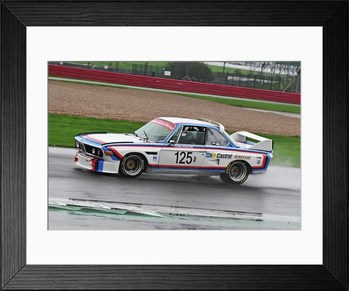 Framed Print : CZ5_3899 Tom Roche, BMW CSL, Batmobile.jpg Framed Print : CZ5_3899 Tom Roche, BMW CSL, Batmobile.jpg