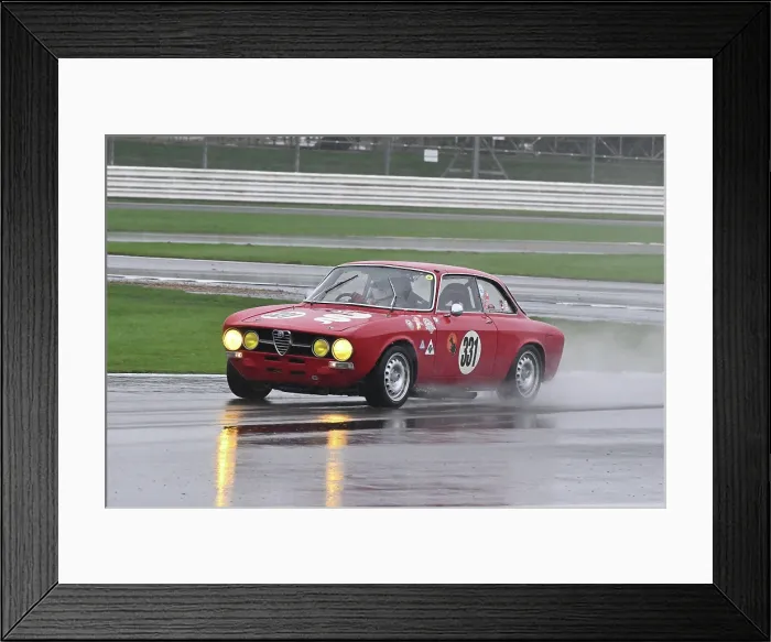 Framed Print : CZ5_4080 Andy Hill, Alfa Romeo GT Junior.jpg
