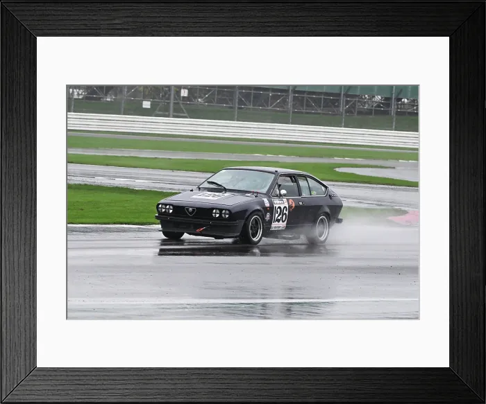 Framed Print : CZ5_4085 Clive Golding, Alfa Romeo Alfetta GTV.jpg