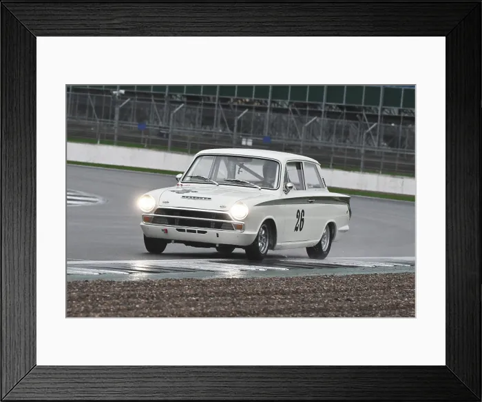 Framed Print : CZ5_4249 Colin Sowter, Lotus Ford Cortina Mk1.jpg