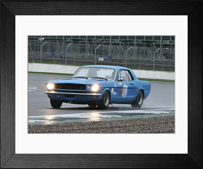 Framed Print : CZ5_4232 John Spiers, Nigel Greensall, Ford Mustang.jpg
