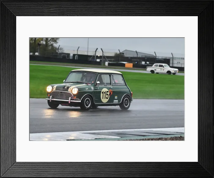 Framed Print : CZ5_4267 Jonnie Kent, Austin Mini Cooper S.jpg