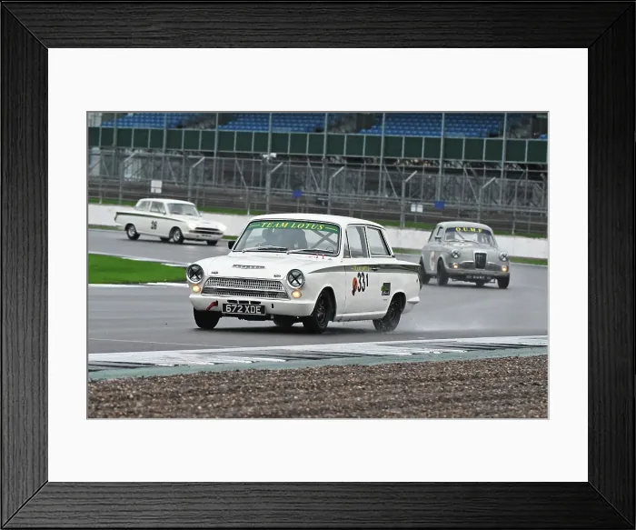 Framed Print : CZ5_4247 Alex Williams, Lotus Ford Cortina Mk1.jpg