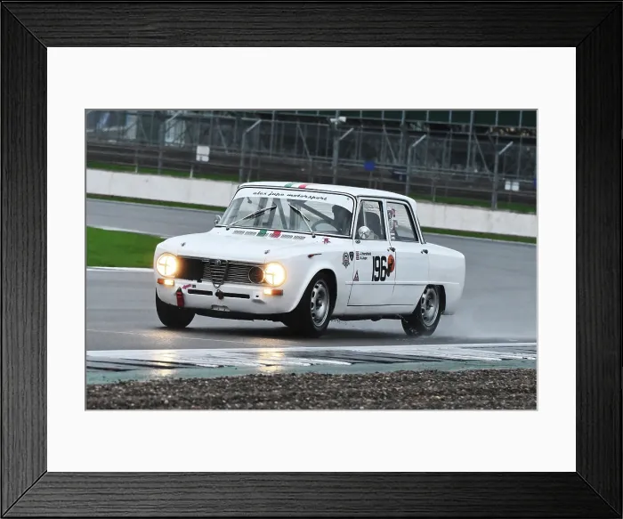 Framed Print : CZ5_4255 Jonny Horsfield, Alfa Romeo Giulia Super.jpg