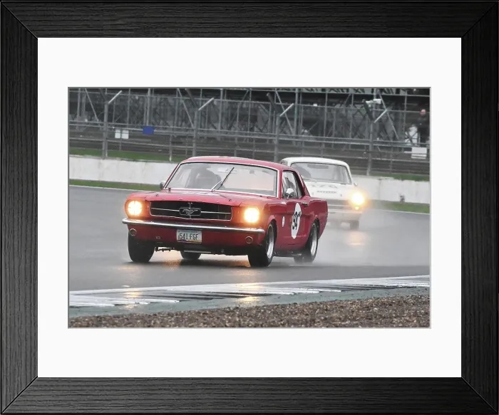 Framed Print : CZ5_4235 Warren Briggs, Ford Mustang.jpg