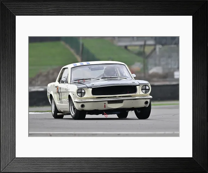 Framed Print : CZ5_3135 Bill Shepherd, Fred Shepherd, Ford Mustang.jpg