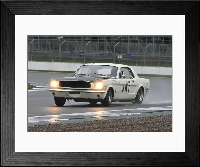 Framed Print : CZ5_4229 Bill Shepherd, Fred Shepherd, Ford Mustang.jpg