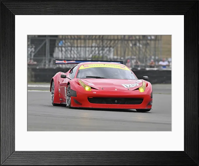 Framed Print : CZ3_7284 Colin Sowter, Jake Hill, Ferrari 458 GT3.jpg