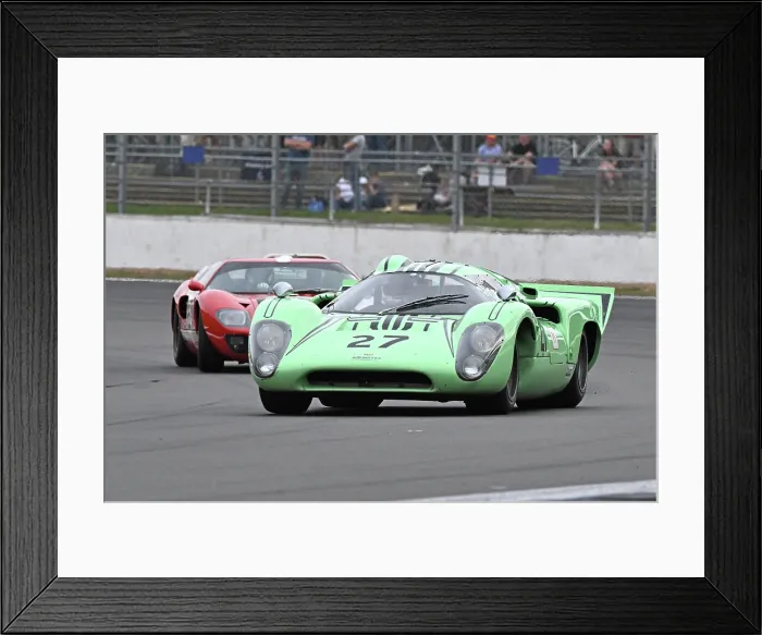 Framed Print : CZ4_0323 Damon DeSantis, David Hinton, Lola T70 MK3B.jpg Framed Print : CZ4_0323 Damon DeSantis, David Hinton, Lola T70 MK3B.jpg