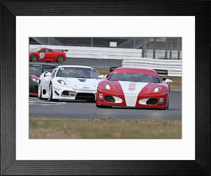 Framed Print : CZ4_0079 Myles Poulton, Ferrari 430 GT3.jpg