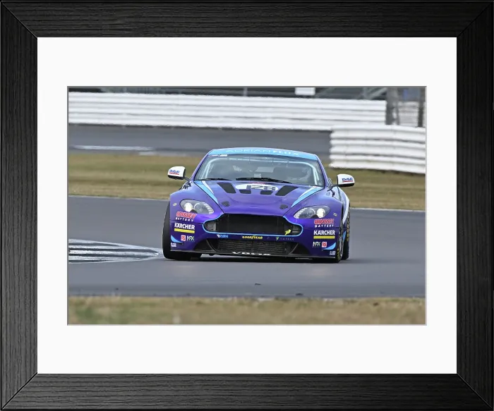 Framed Print : CZ4_0089 Dominic Spicer, Paul Fisher, Aston Martin Vantage GT4.jpg Framed Print : CZ4_0089 Dominic Spicer, Paul Fisher, Aston Martin Vantage GT4.jpg