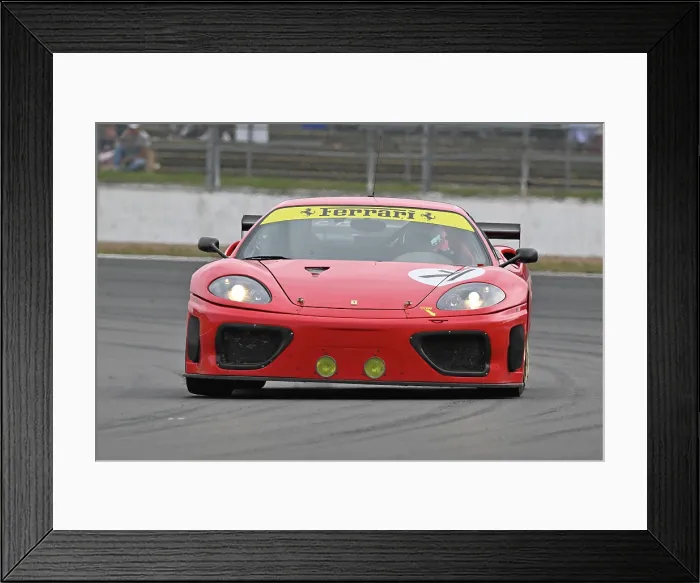 Framed Print : CZ4_0217 Robert MacFarlane, George MacFarlane, Ferrari 360 N-GT.jpg