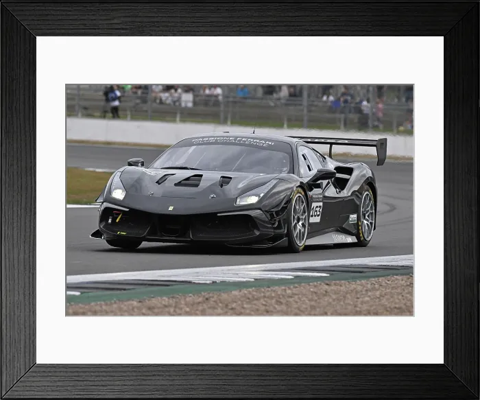 Framed Print : CZ4_0248 Frank Thomas Headen-Morris, James Pickford, Ferrari 488 Evo.jpg