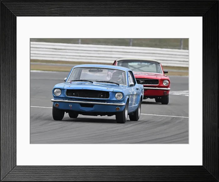 Framed Print : CZ3_7414 John Spiers, Nigel Greensall, Ford Mustang.jpg