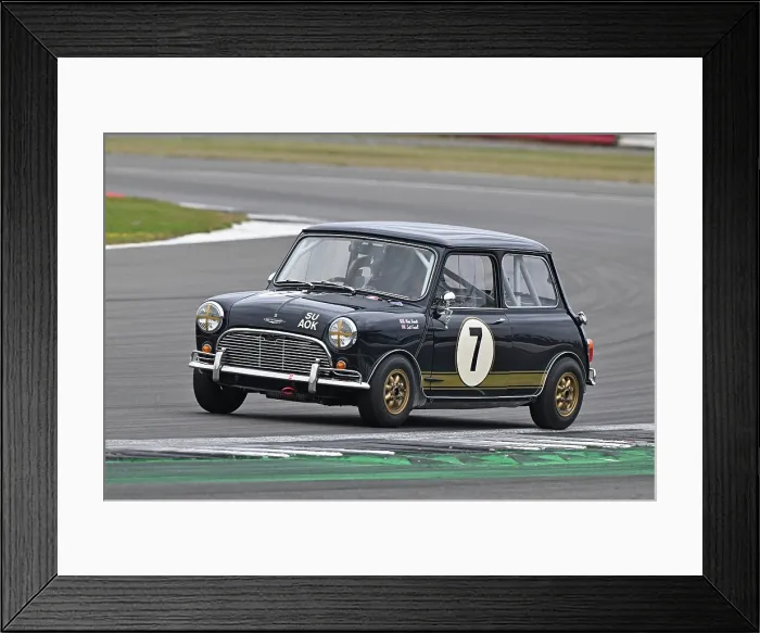 Framed Print : CZ3_7498 Mark Burnett, Scott Kendall, Austin Mini Cooper S.jpg Framed Print : CZ3_7498 Mark Burnett, Scott Kendall, Austin Mini Cooper S.jpg