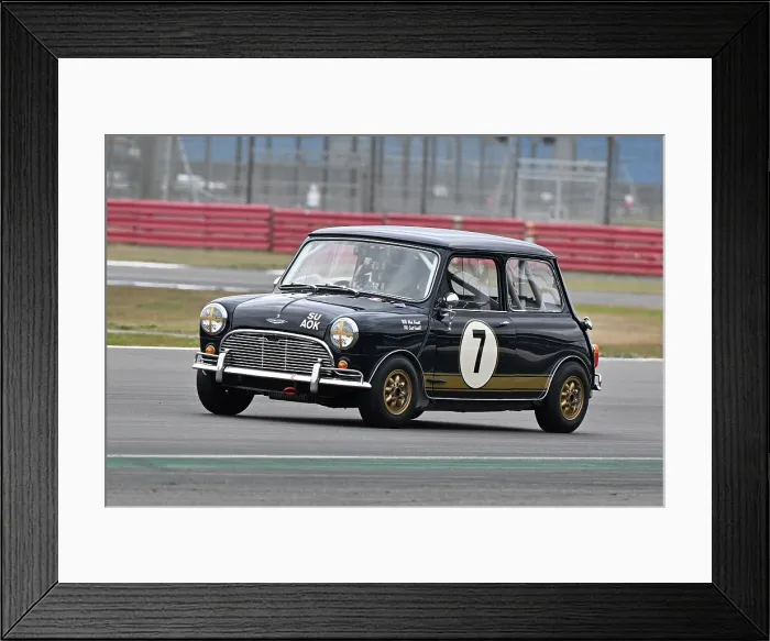 Framed Print : CZ3_7557 Mark Burnett, Scott Kendall, Austin Mini Cooper S.jpg Framed Print : CZ3_7557 Mark Burnett, Scott Kendall, Austin Mini Cooper S.jpg