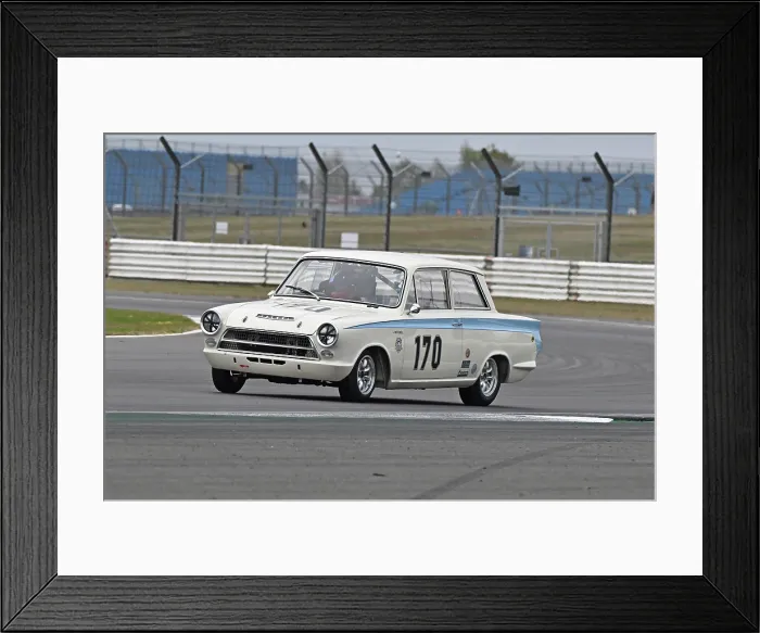 Framed Print : CZ3_7584 Jonathan Mitchell, Ford Lotus Cortina Mk1.jpg