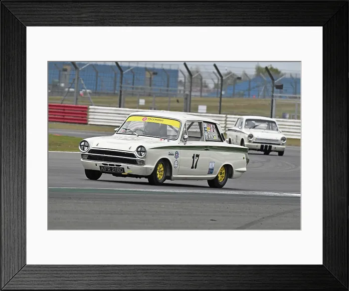 Framed Print : CZ3_7586 David Tomlin, Ford Lotus Cortina Mk1.jpg