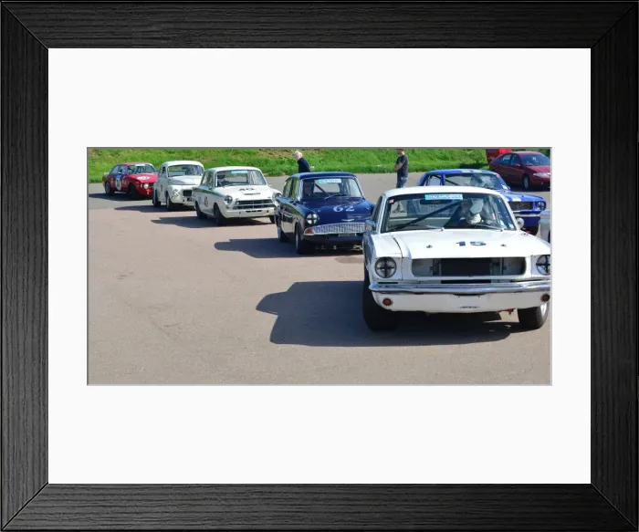 Framed Print : HSCC Autosport 3 hours 2013 Framed Print : HSCC Autosport 3 hours 2013