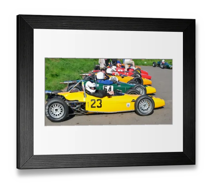 Framed Print : HSCC Autosport 3 hours 2013 Framed Print : HSCC Autosport 3 hours 2013